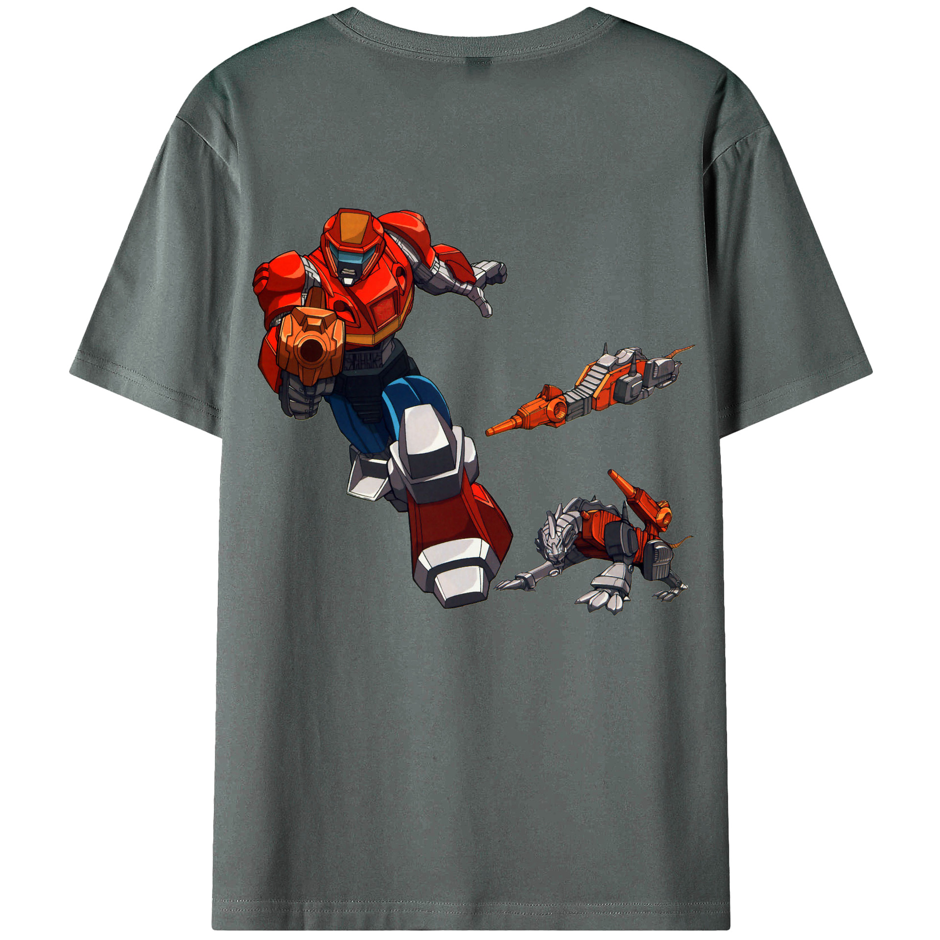 （画像用）  綿100％ メンズ半袖Tシャツ（バックプリント） 通気性
